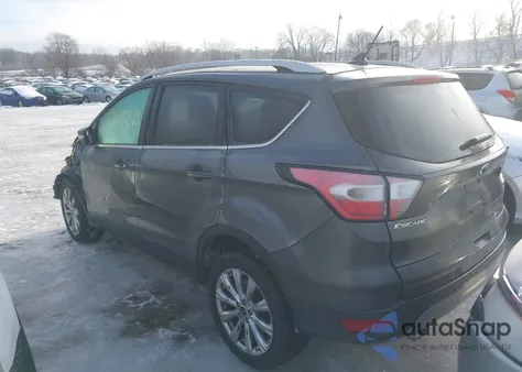 2018 Ford Escape Titanium from USA, damaged, VIN 1FMCU9J96JUA12744